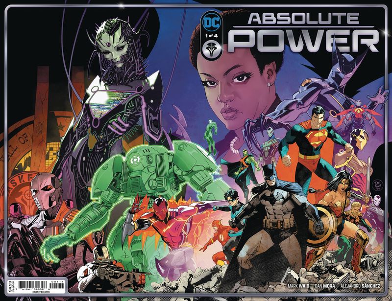 ABSOLUTE POWER #1 (OF 4) CVR A DAN MORA WRAPAROUND - First Full Team App of Task Force VII