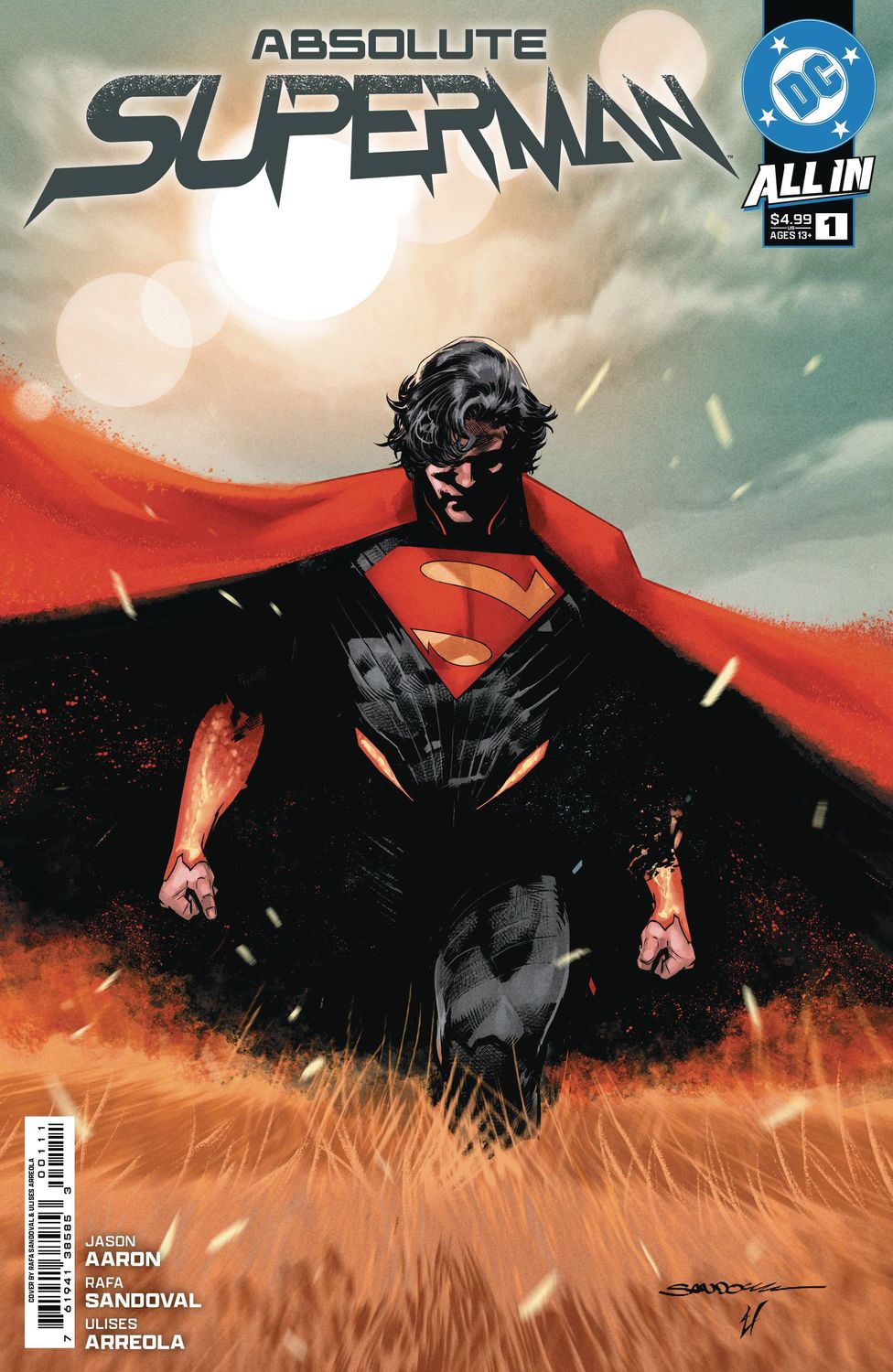 ABSOLUTE SUPERMAN #1 CVR A RAFA SANDOVAL - All New Superman set in the Absolute Universe