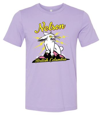 Snarly Rabbit Tee Lavender