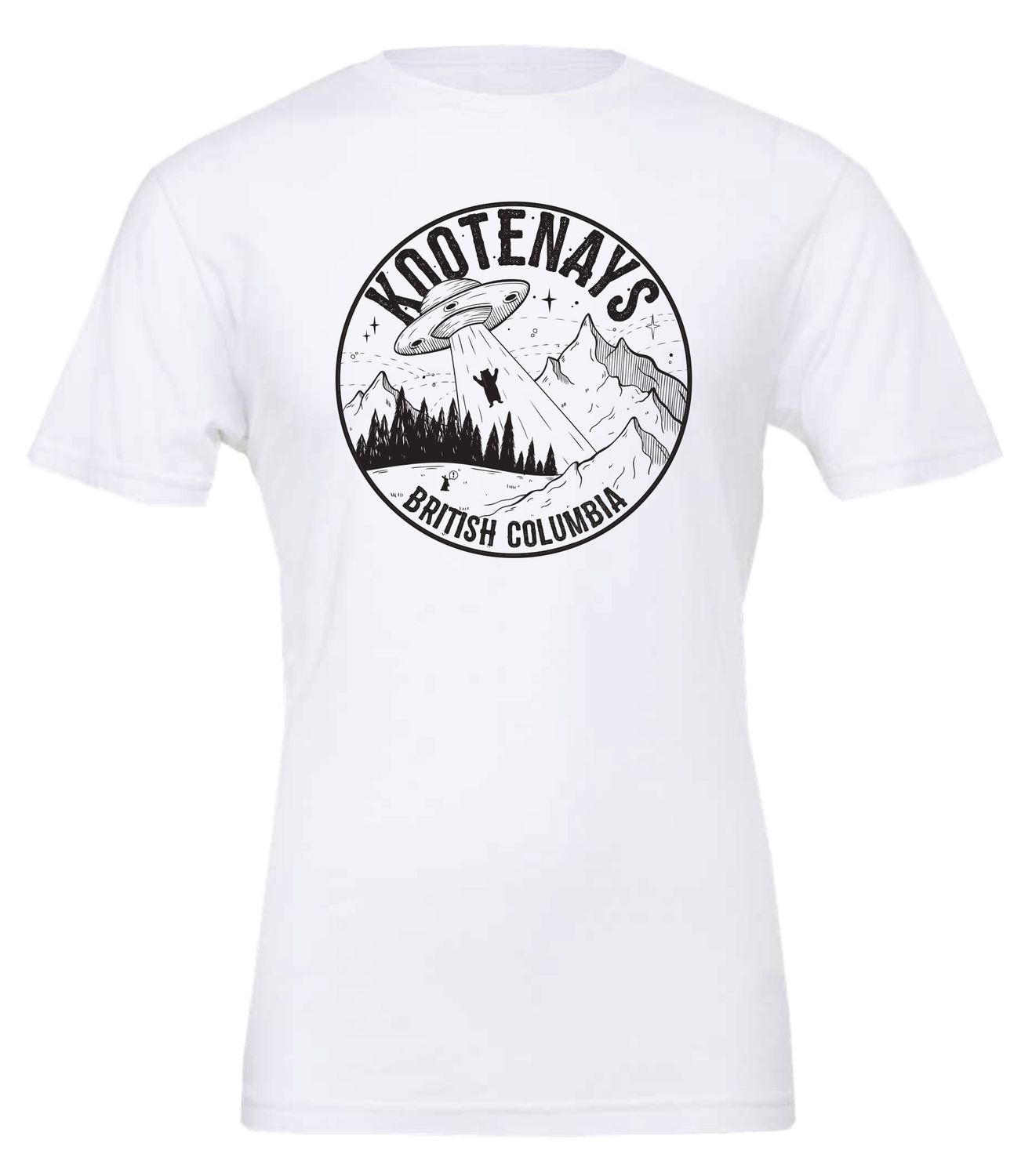 Kootenay Bear Abduction Tee White