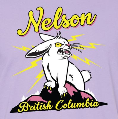 Snarly Rabbit Tee Lavender
