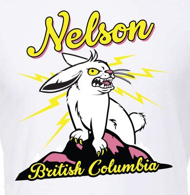 Snarly Rabbit Tee White
