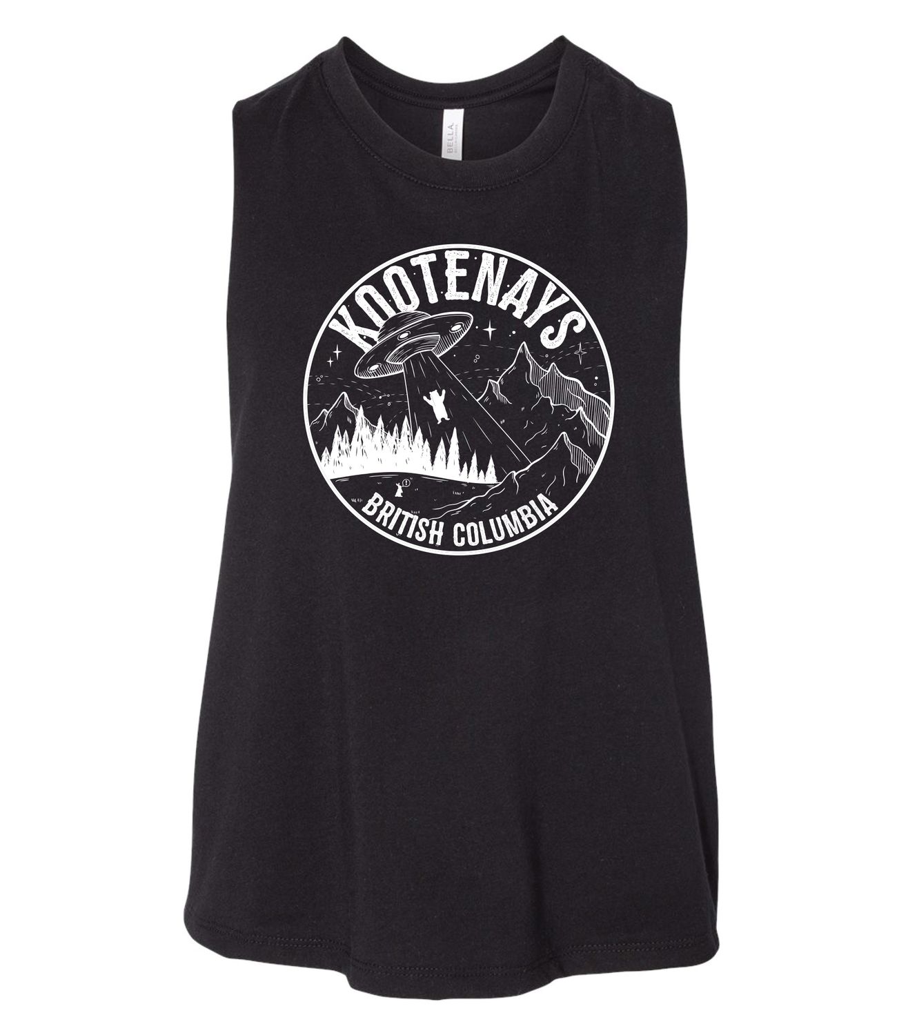 Kootenay Bear Abduction Tank Black