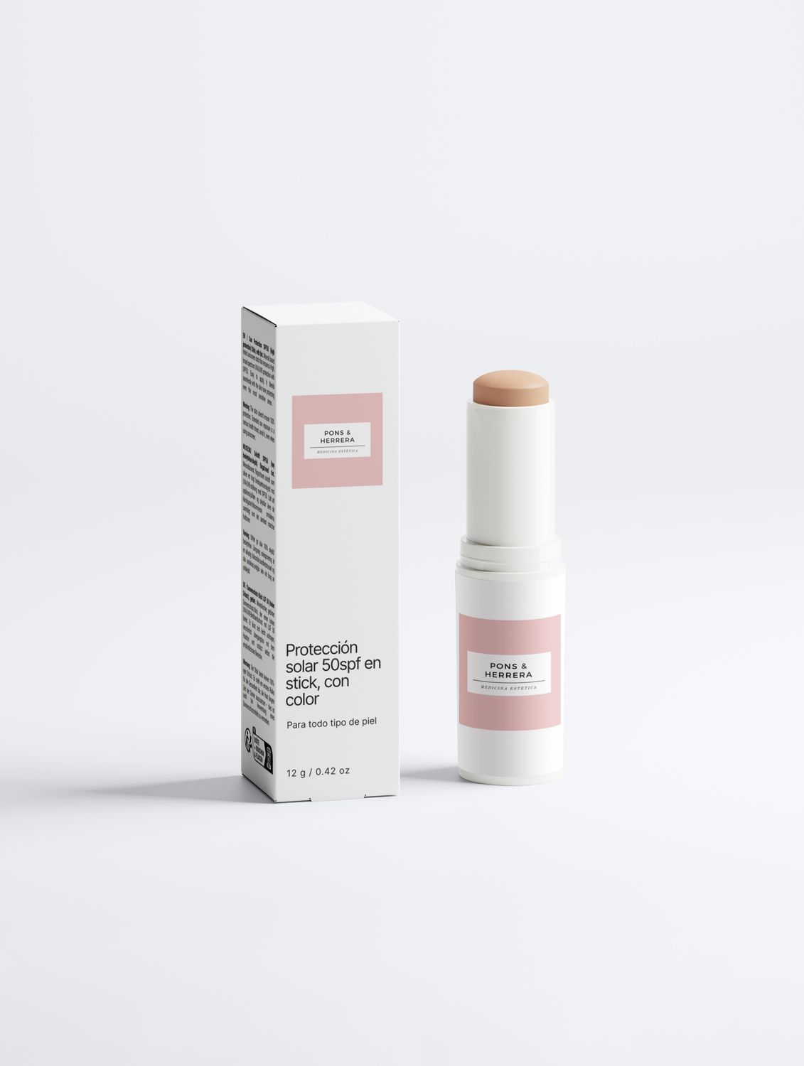 Stick de proteccion solar 50spf Color