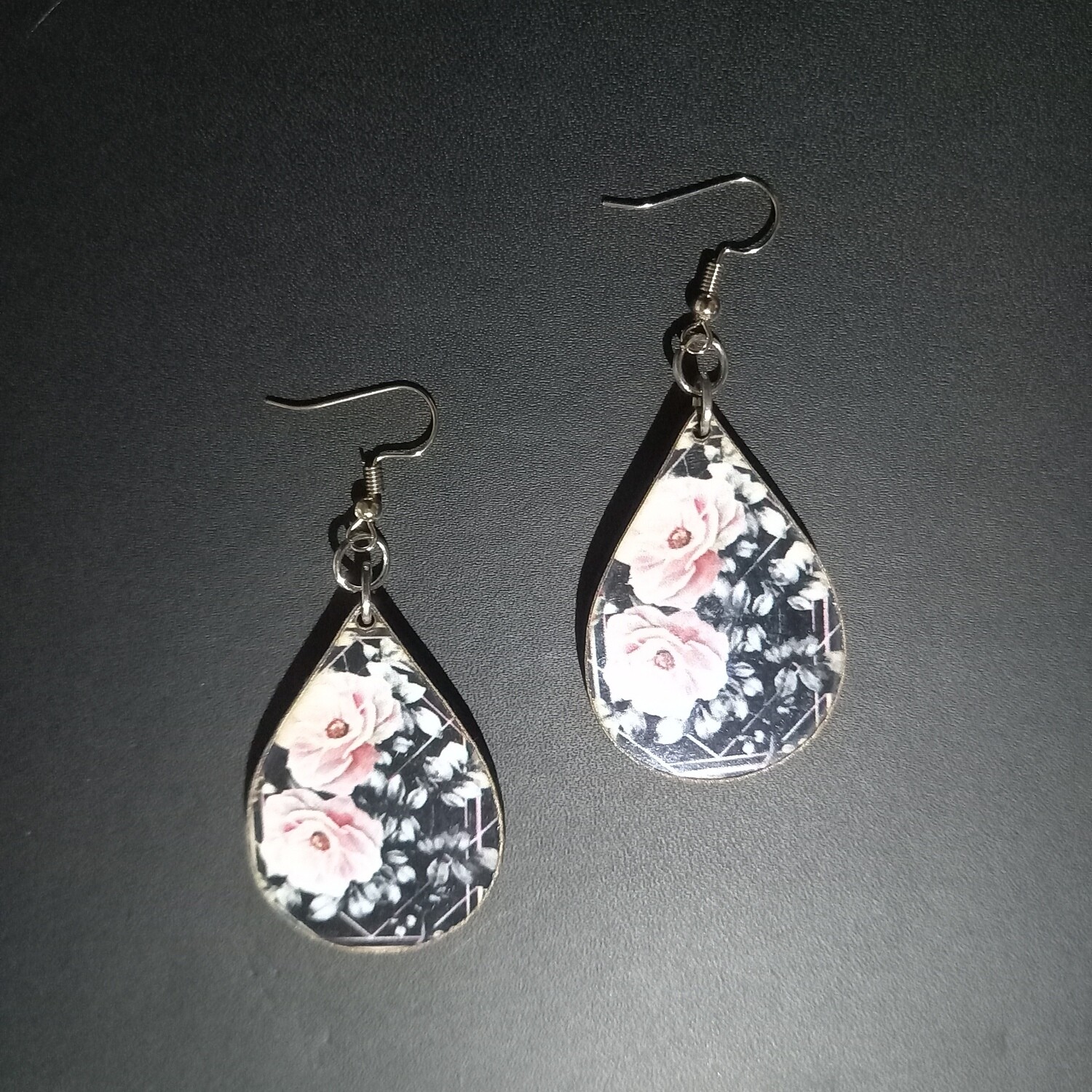 Floral Laser Cut handmade Earrings