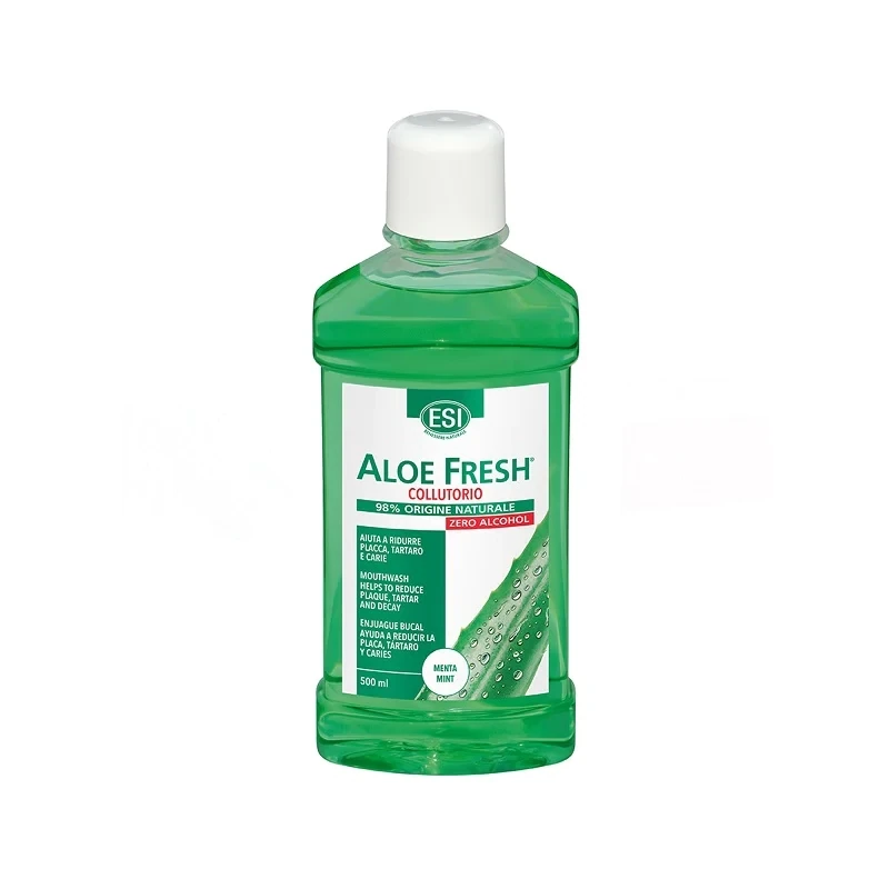 ESI Aloe fresh bezalkoholna otopina za ispiranje desni 500 ml