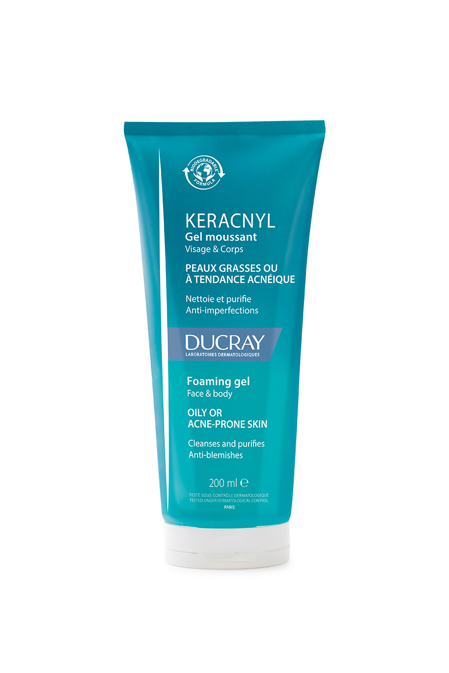 DUCRAY Keracnyl pjenušavi gel 200 ml
