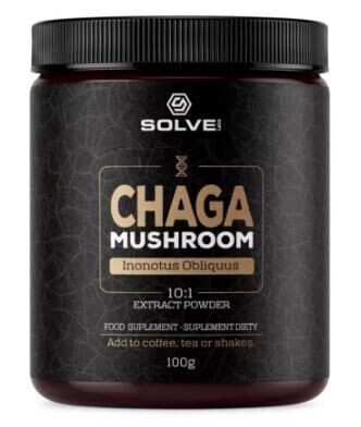 Solve Labs Chaga 10:1 gljiva u prahu, 100g