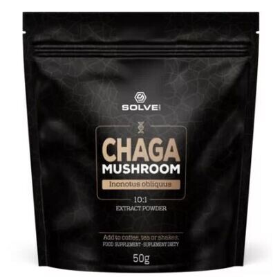 Solve Labs Chaga 10:1 gljiva u prahu, 50g