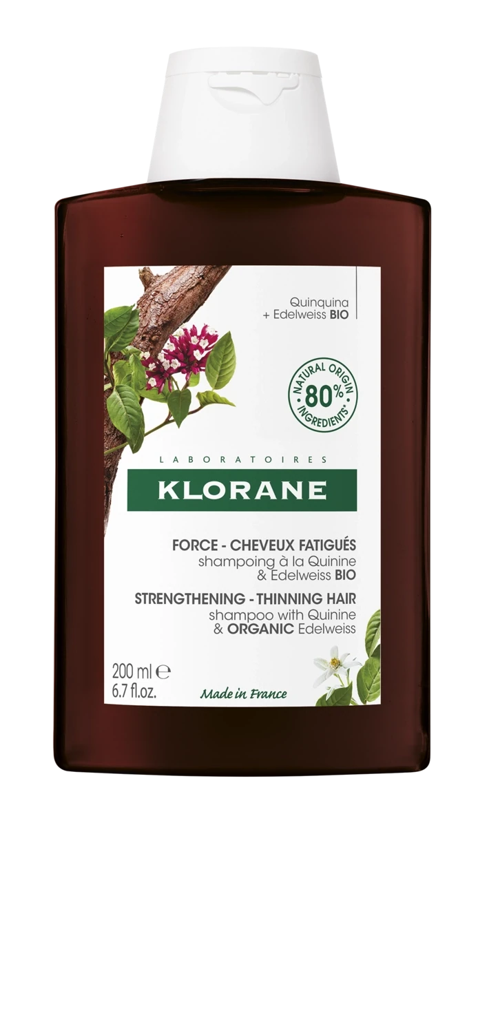 KLORANE šampon s kininom i organskim runolistom, 200ml