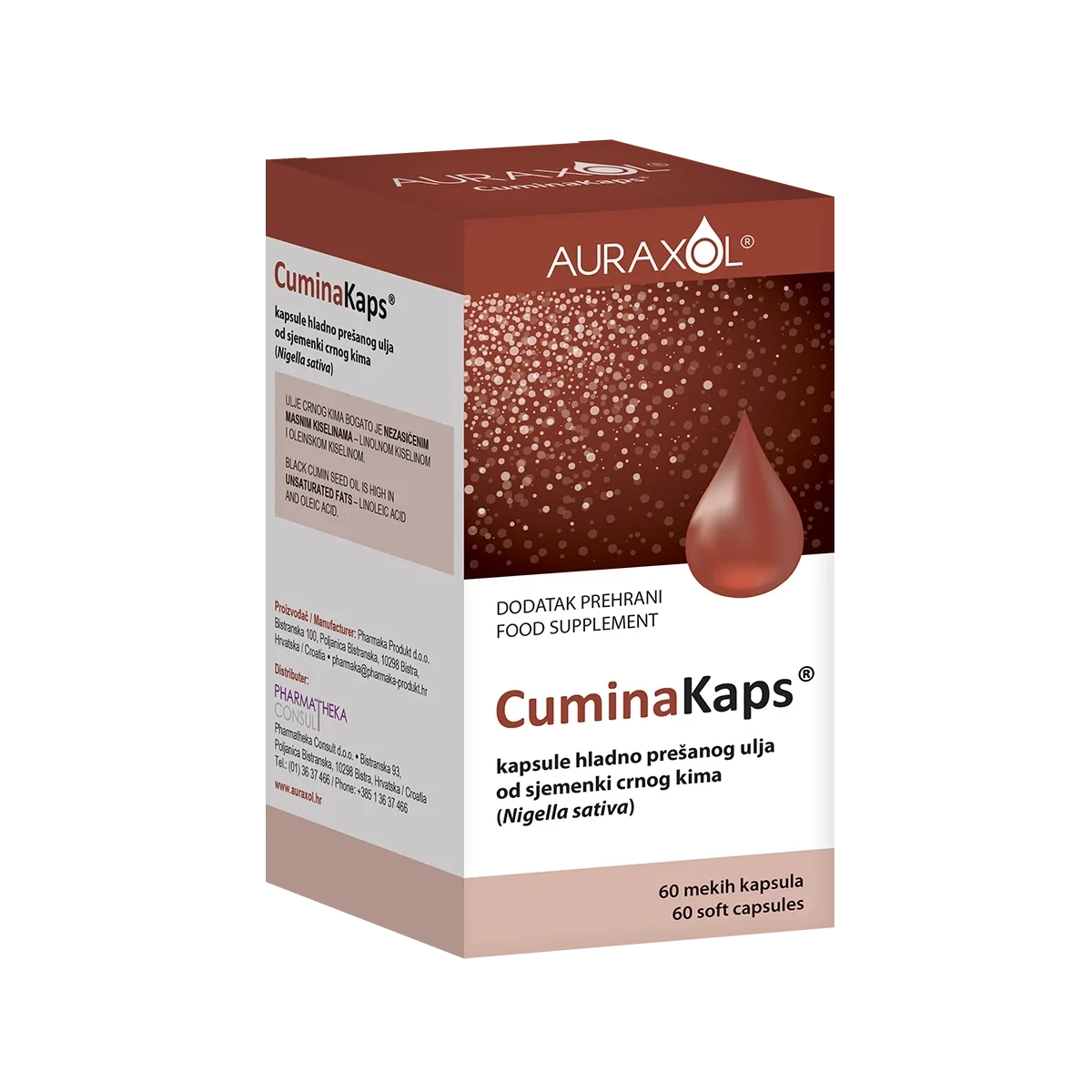 AURAXOL CuminaKaps  60 kapsula