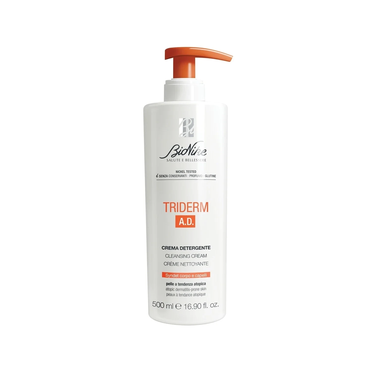 BioNike TRIDERM A.D. pjenušava krema (cleansing cream)