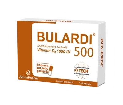 Abela Pharm Bulardi 500, 10 kapsula