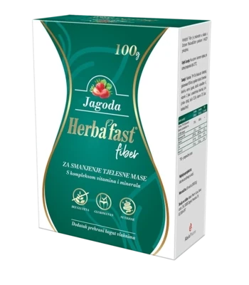 Abela Pharm Herbafast Fiber Jagoda, 100g