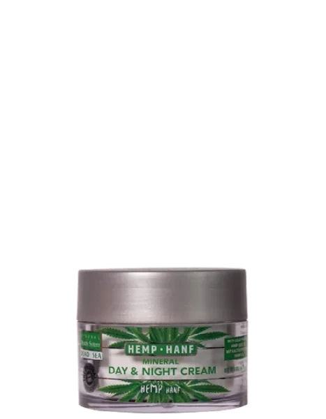 Mineral Beauty Dnevna i noćna krema s uljem konoplje i mineralima Mrtvog mora, 50 g