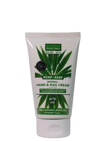 Mineral Beauty Krema za ulje i nokte s uljem konoplje i mineralima Mrtvog mora, 100 ml