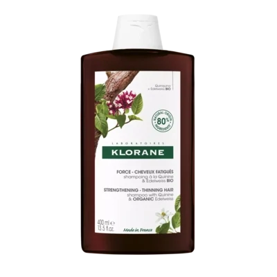 KLORANE šampon s kininom i organskim runolistom, 400ml