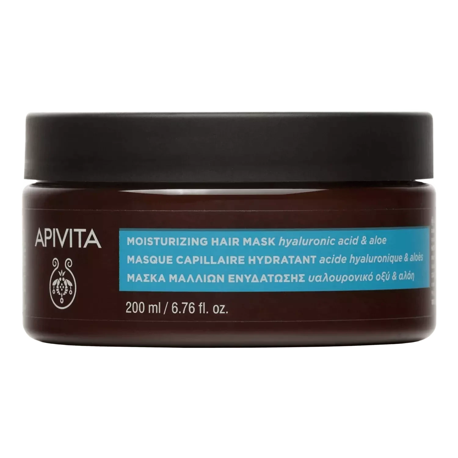 APIVITA Maska za hidrataciju kose s hijaluronskom kiselinom, 200 ml