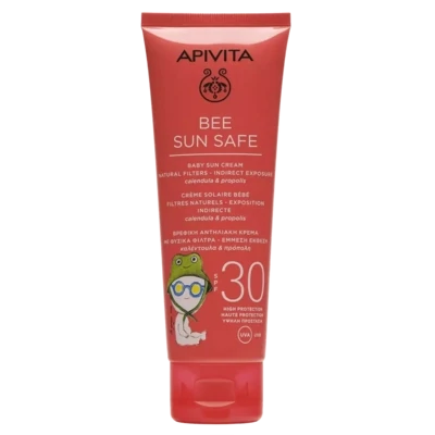 APIVITA Bee sun safe krema za bebe &gt; 6 mjeseci SPF30, 100 ml