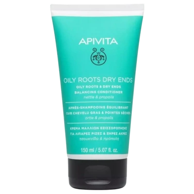 APIVITA Regenerator za masno vlasište i suhe vrhove s koprivom i medom, 150 ml