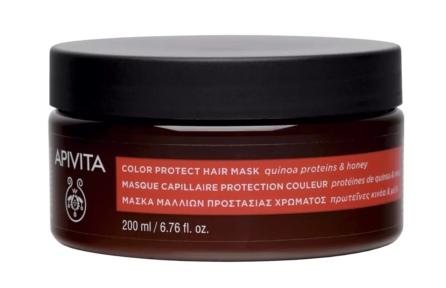 APIVITA Maska za zaštitu obojane kose sa suncokretom i medom, 200ml