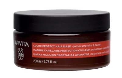 APIVITA Maska za zaštitu obojane kose sa suncokretom i medom, 200ml