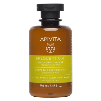 APIVITA šampon za svakodnevno pranje s kamilicom i medom, 250 ml