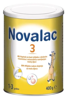 Novalac 3, mliječni napitak u prahu s okusom vanilije za malu djecu