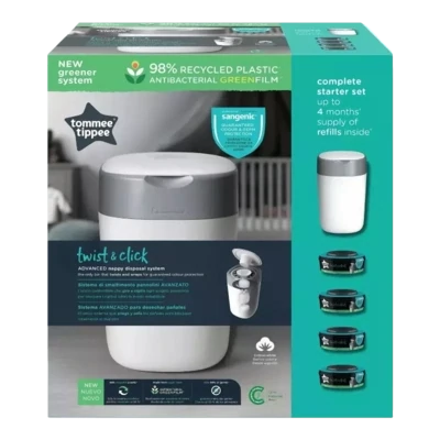 Tommee Tippee Sangenic  &quot;twist &amp; click&quot;  sustav za odlaganje jednokratnih pelena