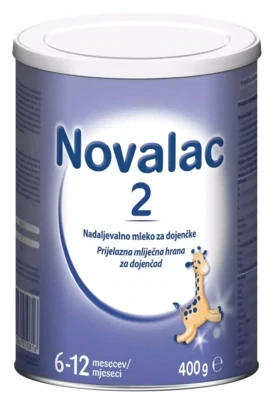 Novalac 2, prijelazna mliječna hrana za dojenčad, 400 g