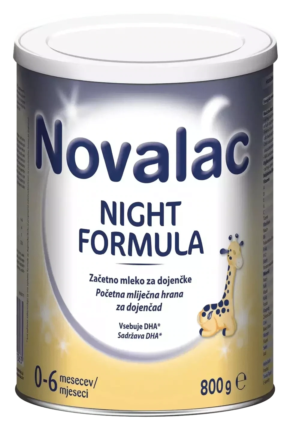 Novalac Night Formula, početna mliječna hrana za često gladnu dojenčad