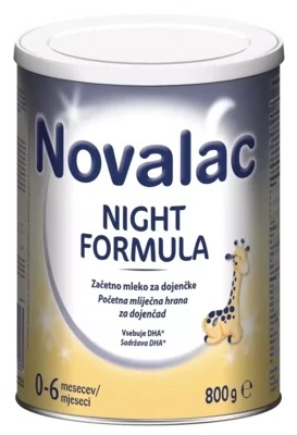 Novalac Night Formula, početna mliječna hrana za često gladnu dojenčad
