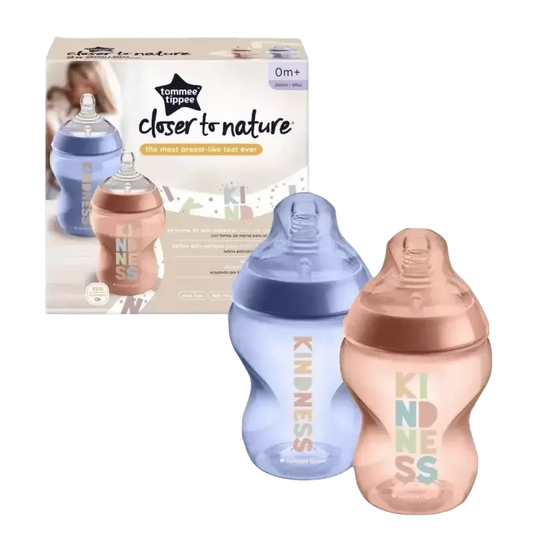 Tommee Tippee closer to nature  dekorirane bočice, 260 ml, 2 komada, &quot;kind&quot;