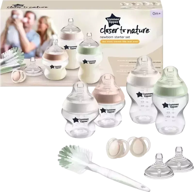 Tommee Tippee closer to nature set za hranjenje na bočicu &quot;neutrals&quot;