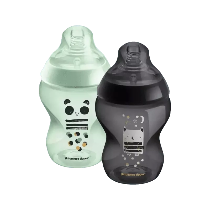 Tommee Tippee closer to nature bočice, 260 ml, 2 komada, &quot;patkica i žabica&quot;