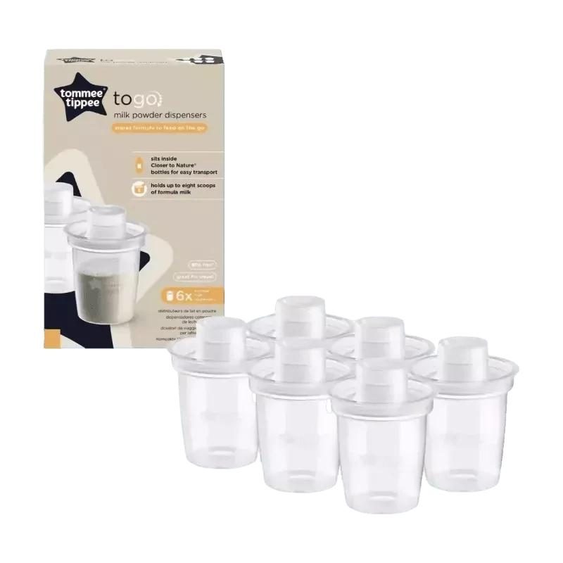Tommee Tippee Dozatori za adaptirano mlijeko, 6 komada