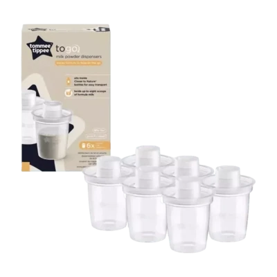 Tommee Tippee Dozatori za adaptirano mlijeko, 6 komada