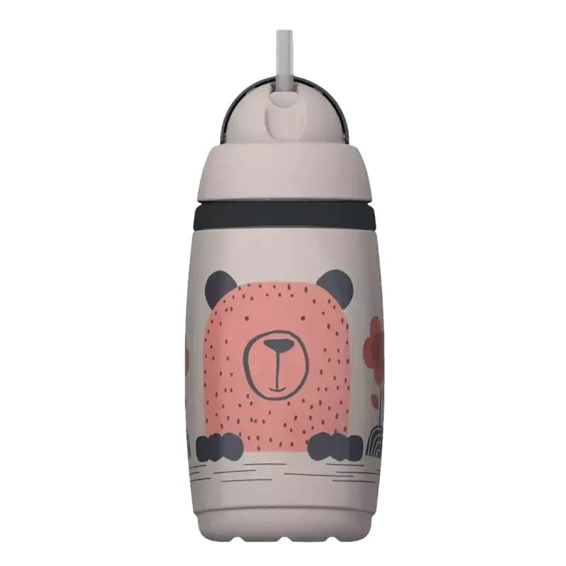 Tommee Tippee termo čaša sa silikonskom slamkom na izvlačenje, 266 ml, 12mj+