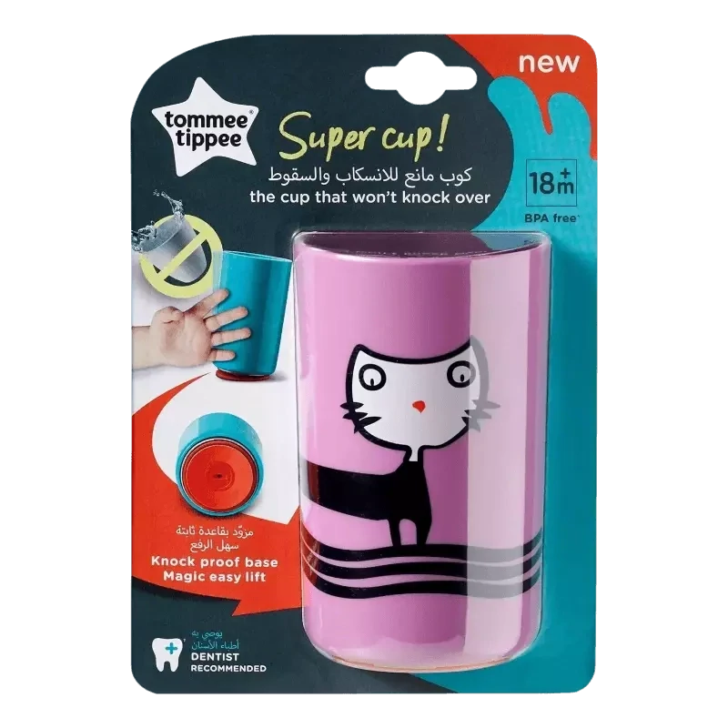 Tommee Tippee Super &quot;no knock&quot; čaša 300 ml, čaša koja se ne može prevrnuti