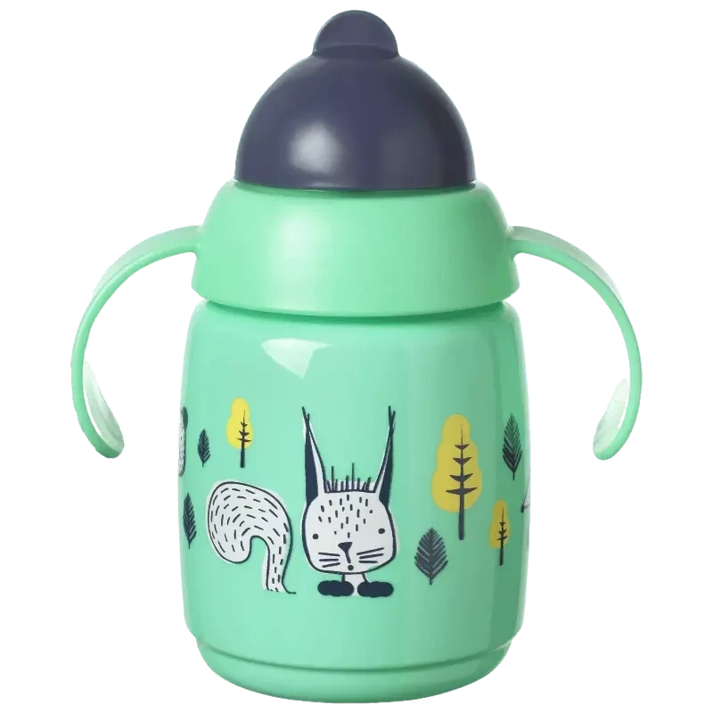 Tommee Tippee šalica sa silikonskom slamkom na izvlačenje, 300 ml, 6mj+