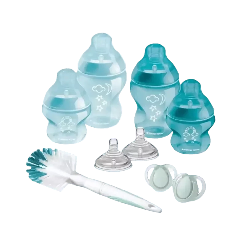 Tommee Tippee closer to nature set za hranjenje na bočicu plavi