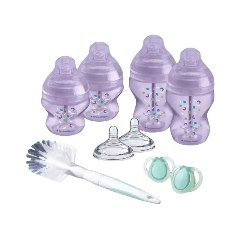 Tommee Tippee set anti-colic bočica ljubičasti