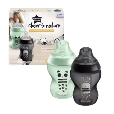 Tommee Tippee closer to nature bočice, 260 ml, 2 komada, &quot;mono&quot;