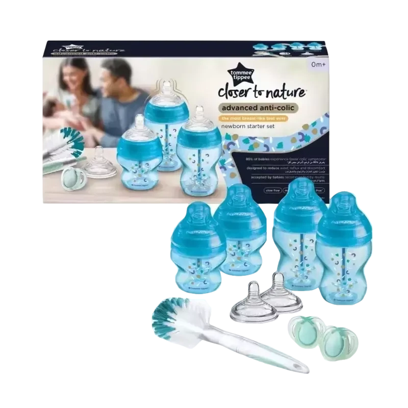 Tommee Tippee set anti-colic bočica plavi