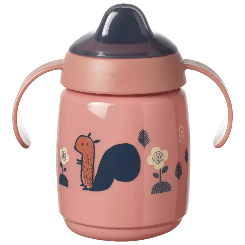 Tommee Tippee šalica s usnikom i poklopcem, 300 ml, 6mj+
