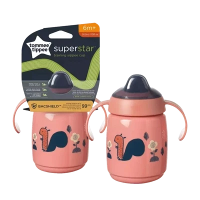 Tommee Tippee šalica s usnikom i poklopcem, 300 ml, 6mj+