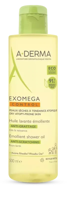 A-DERMA Exomega control emolijentno ulje za tuširanje 500ml
