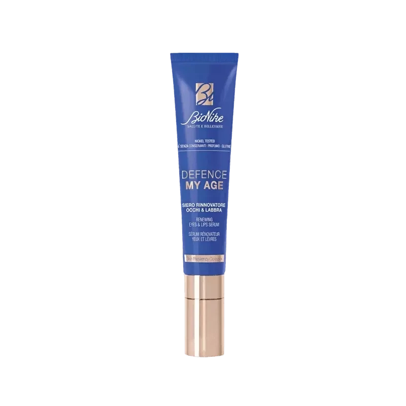 BioNike DEFENCE MY AGE eyes &amp; lips krema s porculanskim aplikatorom