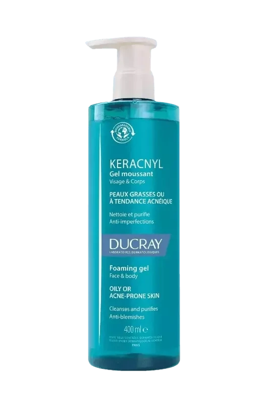 DUCRAY Keracnyl pjenušavi gel 400 ml