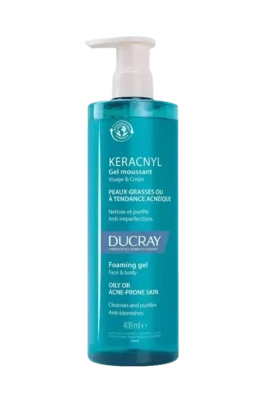 DUCRAY Keracnyl pjenušavi gel 400 ml